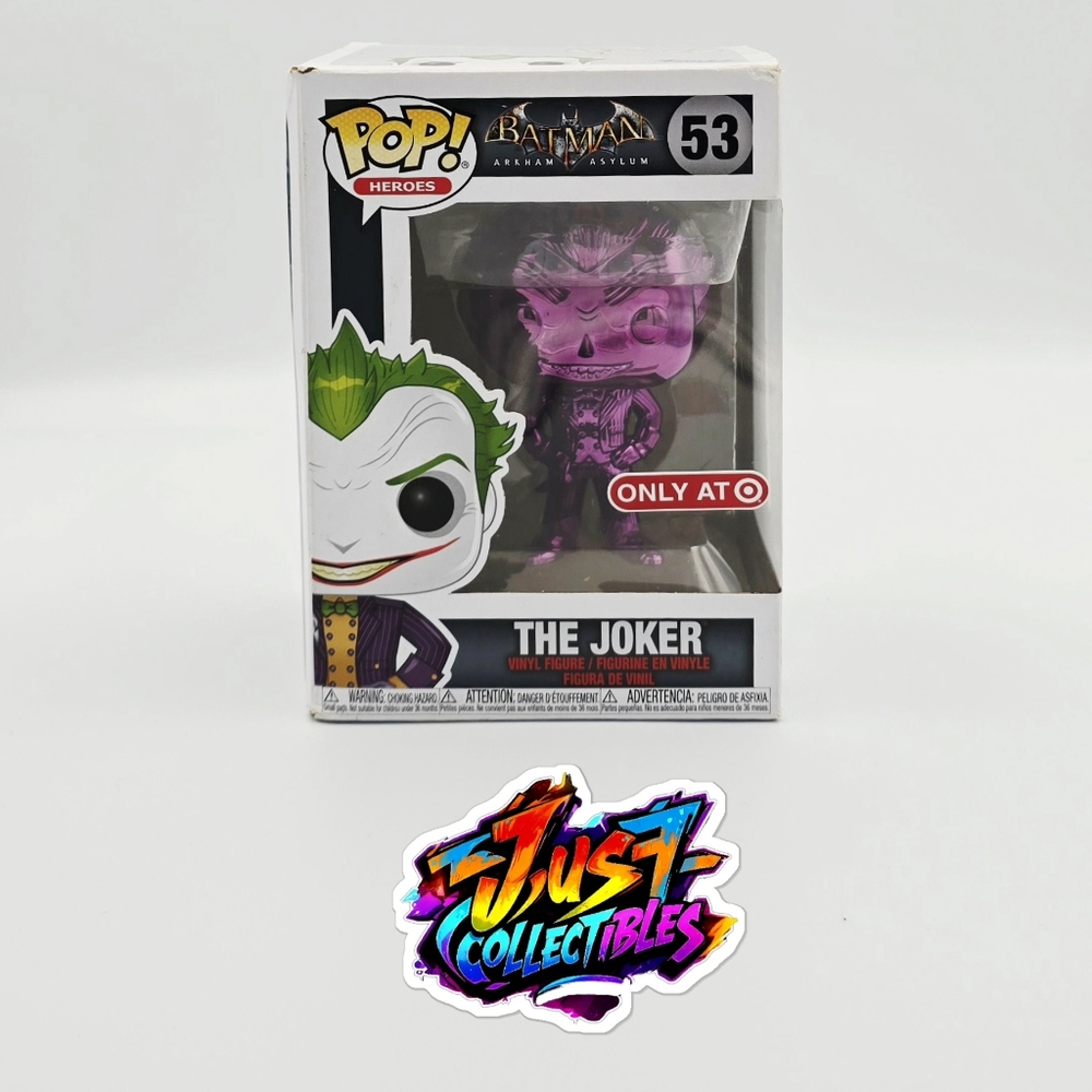 Funko Pop! Batman: Arkham Asylum - The Joker (Metallic Purple) Target Exclusive